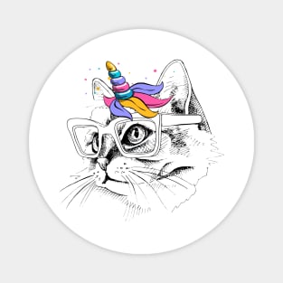 Caticorn Is My Valentine, Unicorn Valentine Magnet